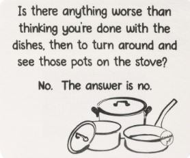 Funny Swedish Dishcloths - Done with Dishes image 0