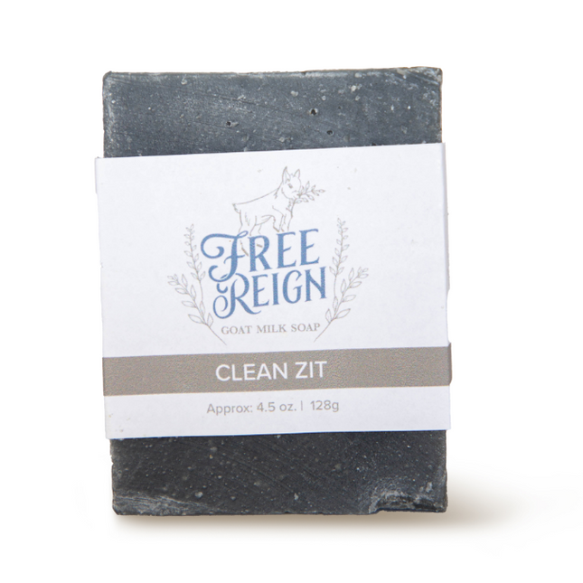Clean Zit Goat Milk Soap - Free Reign Farm image 0