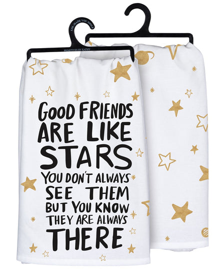Kitchen Towel - Friends are Like Stars image 0