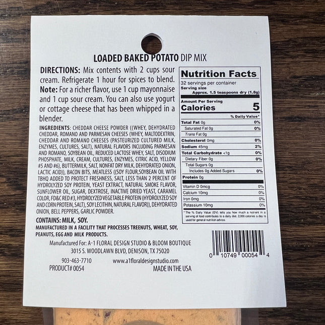 Loaded Baked Potato Dip Mix image 1