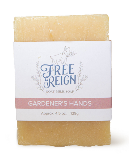 Gardener's Hands Goat Milk Soap - Free Reign Farm image 0