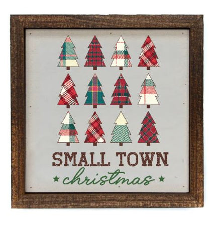 Small Town Christmas Sign