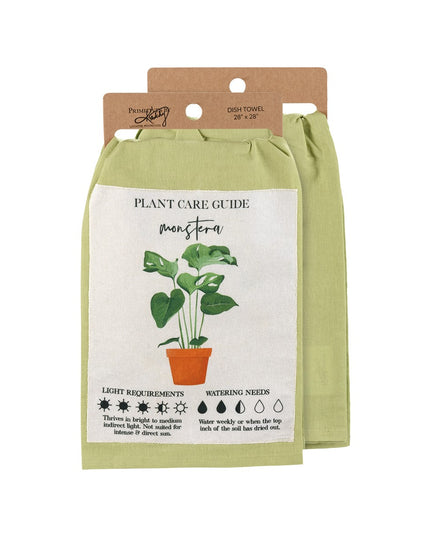 Monstera Guide Kitchen Towel image 0