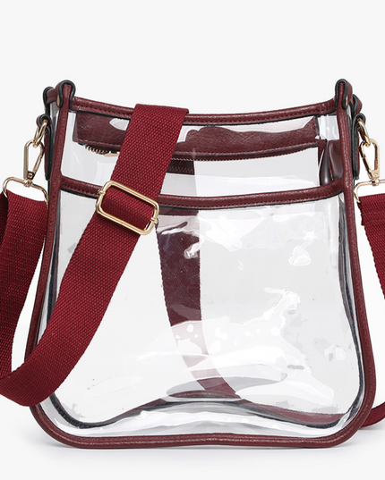 Jen+Co Posie Clear Purse - Multiple Color Options image 1