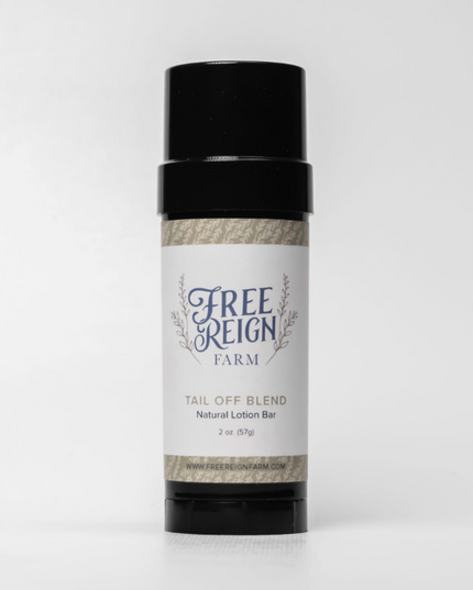 Tail Off Blend Natural Lotion Bar - Free Reign Farm image 0