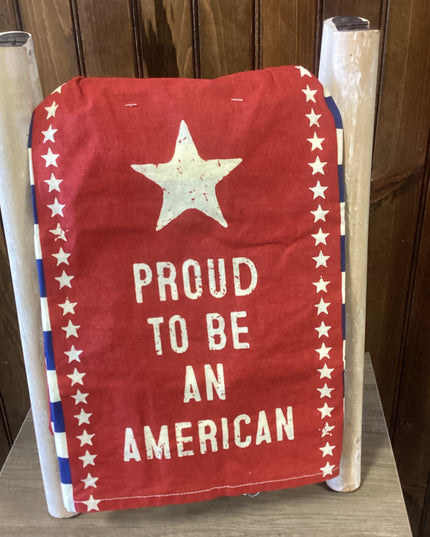 Proud to Be an American Tea Towel image 0