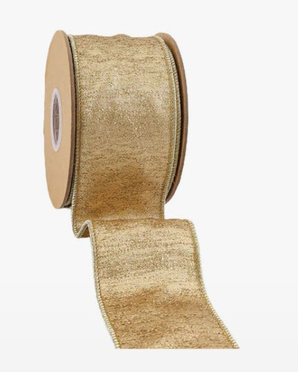 Textured Gold Metallic Tissue Backing 2.5"x5Y