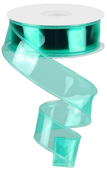 1.5" x 10yd Jelly - Aqua image 0