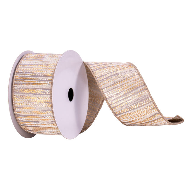Pewter/Cream/Champagne Ribbon image 0