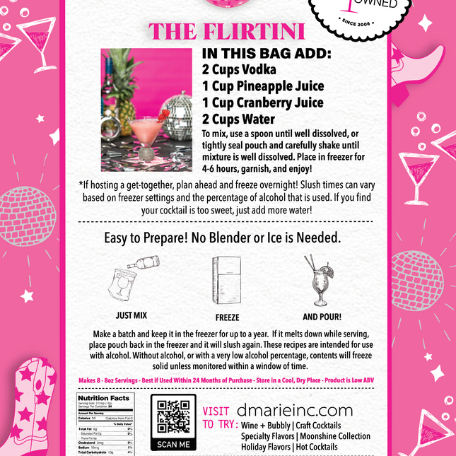 The Flirtini Slush Mix