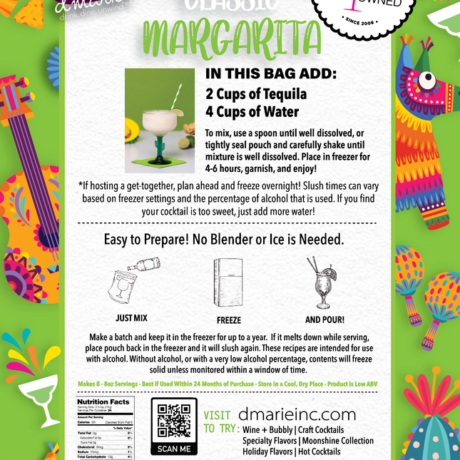 Classic Margarita Slush Mix
