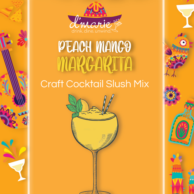 Peach Mango Margarita Slush Mix