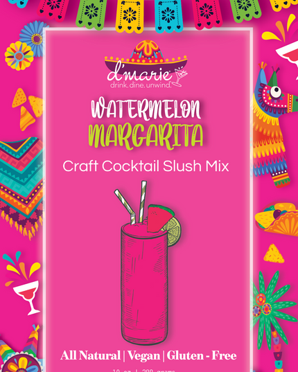 Watermelon Margarita Craft Cocktail Slush Mix