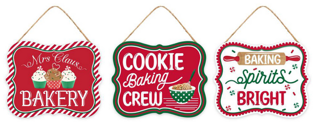 Holiday Baking Signs