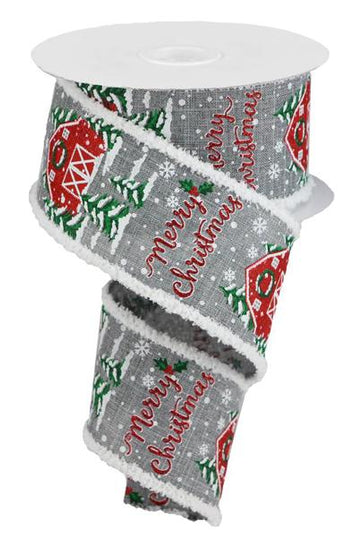 Christmas Barn Ribbon