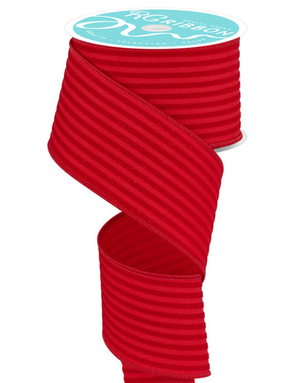 Glittered Velvet Vert Lines Ribbon