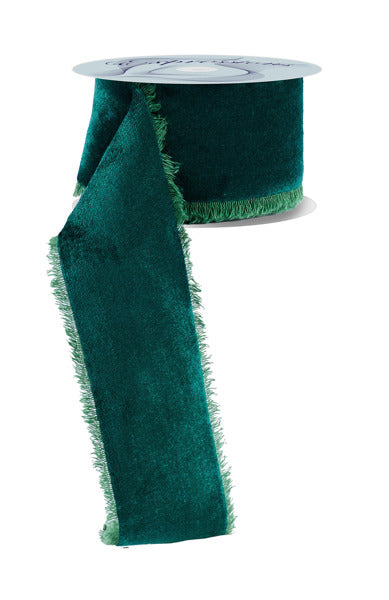 Frayed Edge Velvet - 2.5" x 10 yds