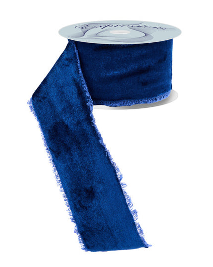 Frayed Edge Velvet - 2.5" x 10 yds