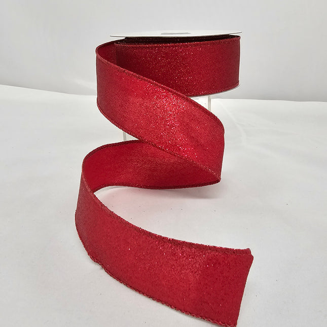 1.5"x10Y Shimmer Glitter Ribbon