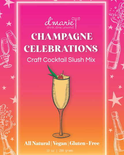 Champagne Celebration Craft Cocktail Slush Mix