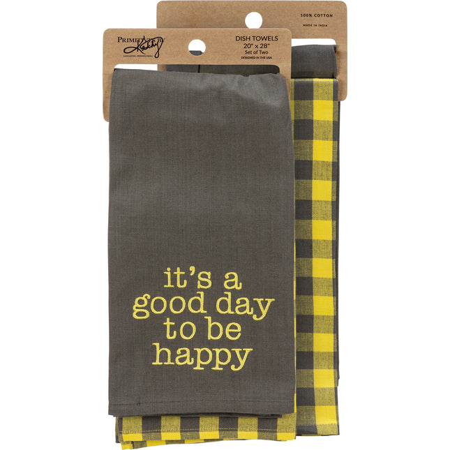 Be Happy Kitchen Towel Set image 0