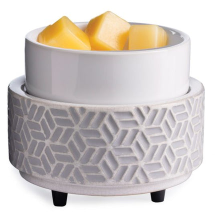 Stone Hexagon 2-In-1 Classic Fragrance Warmer image 0