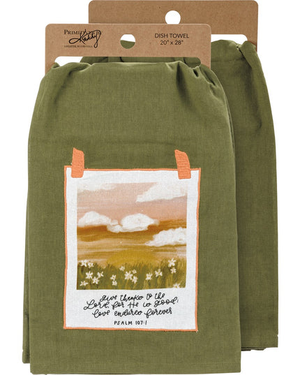 Give Thanks To The Lord Kitchen Towel image 0