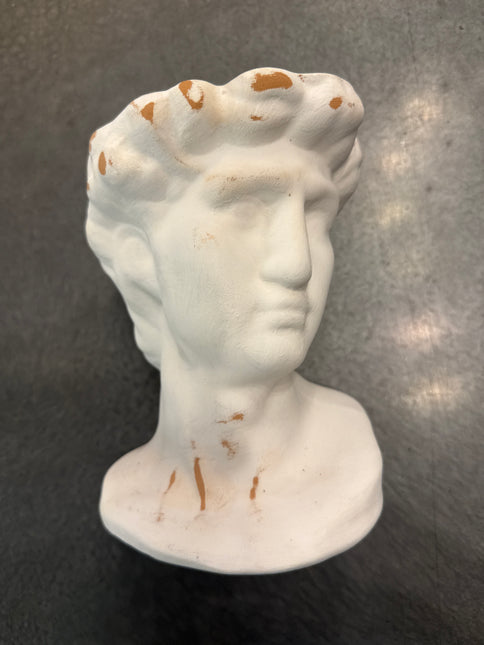 Bust of David Planter 7" tall