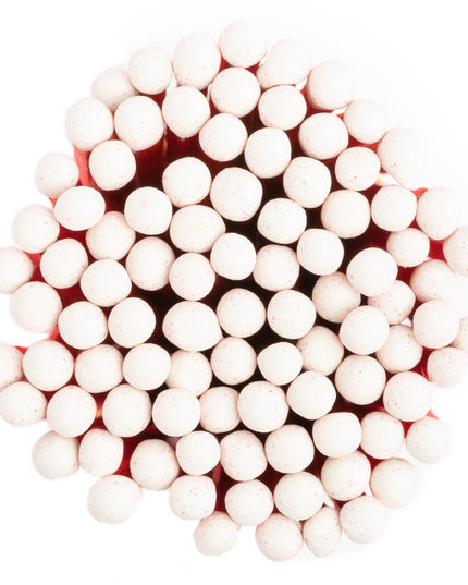 Apothecary Jar with Tuxedo Matchsticks