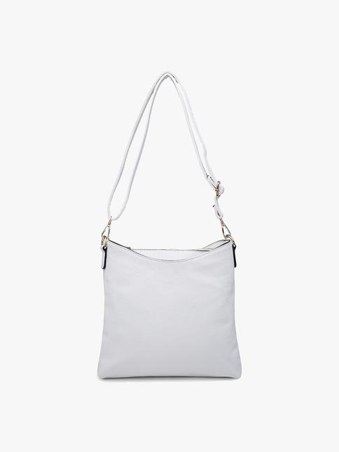 Emma 3 Compartment Crossbody w/ Snap Closure Purse