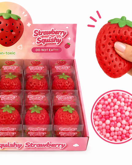 Strawberry Crunchy Squishy