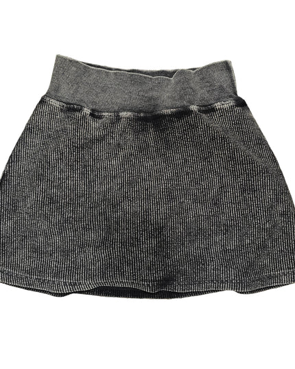Luxe Corded Skort- Washed Black image 0