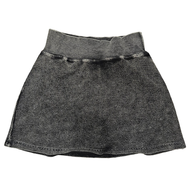 Luxe Corded Skort- Washed Black image 0