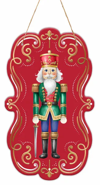 11.5"H x 6.75" Nutcracker Frame Sign