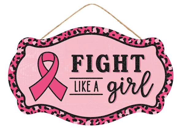 Fight Like a Girl Sign image 0