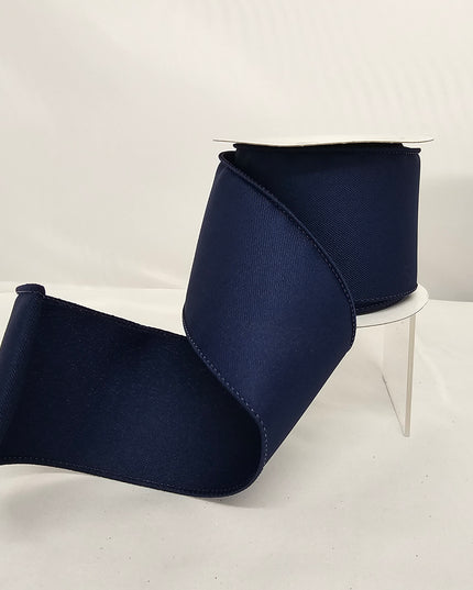 2.5"x10Y Navy Ribbon image 0
