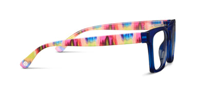 Blue/Ikat