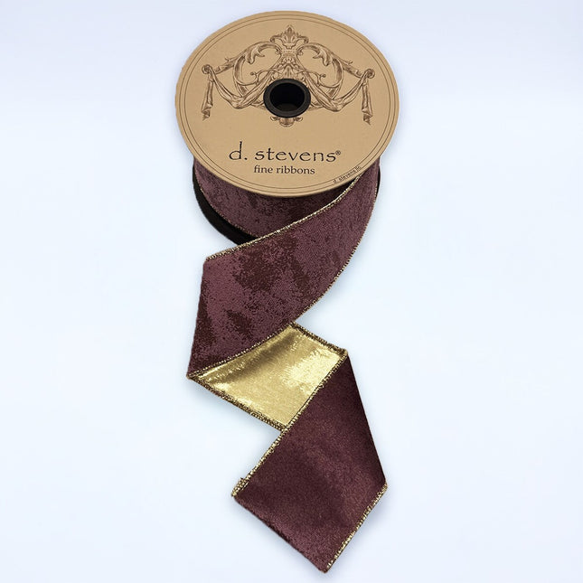 2.5"x 10yds cloud velvet