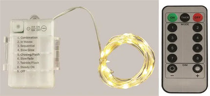 16'L Mini Led 40 Light, Warm White