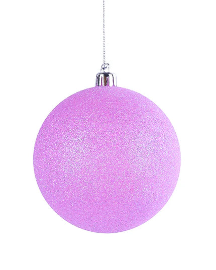 100mm Iridescent Glitter Ornament