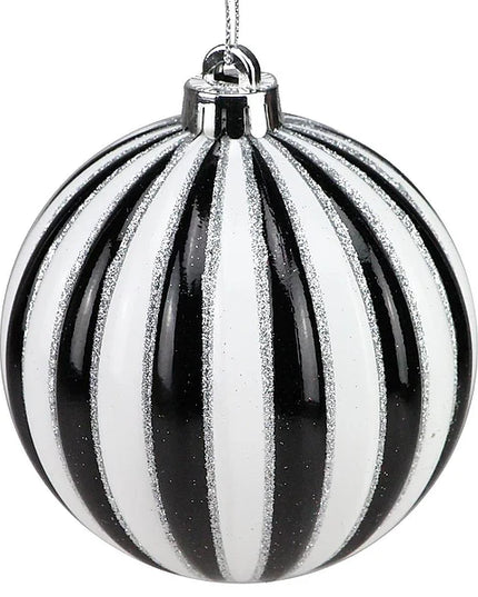 120mm Glitter Vertical Stripe Ball