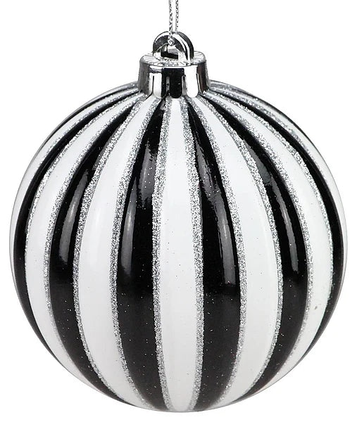 120mm Glitter Vertical Stripe Ball