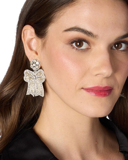 Beaded Holiday Earrings