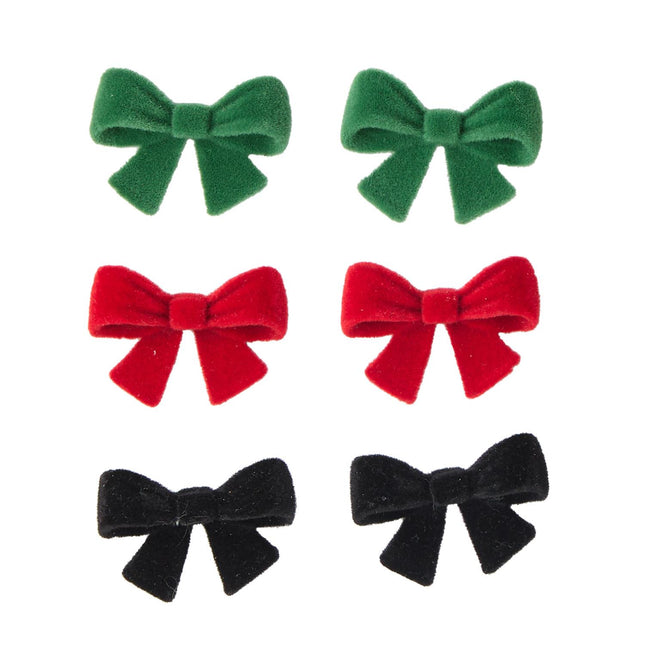 Bow Holiday Earrings