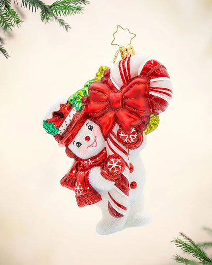 Christopher Radko Snowy Retro Cheer