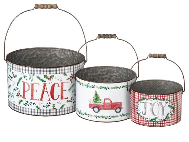 Christmas Buckets
