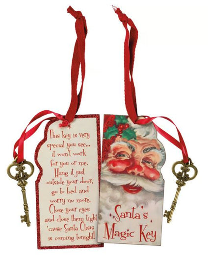 Santa's Magic Key Ornament