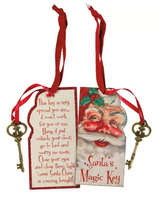 Santa's Magic Key Ornament