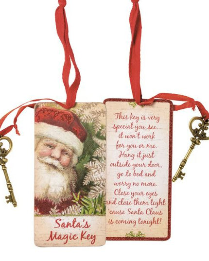 Santa's Magic Key Ornament