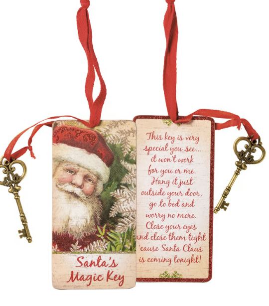 Santa's Magic Key Ornament